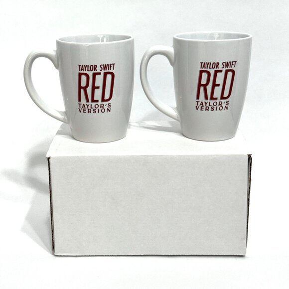 Taylor Swift x Capital One Red TV Taylor's Version Album Cover Tote Bag Mugs NIB - Picture 3 of 12